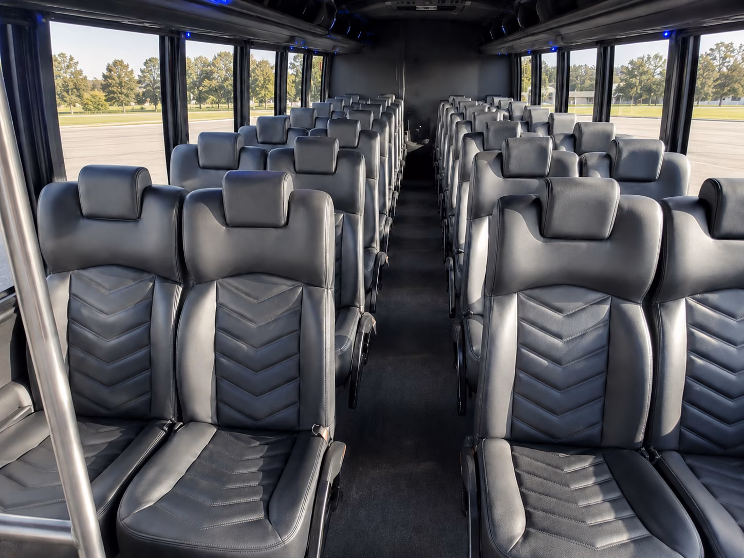 albany religious group transportation onboard seating