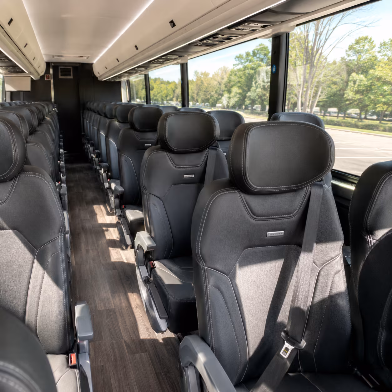 albany sporting event transportation onboard seating
