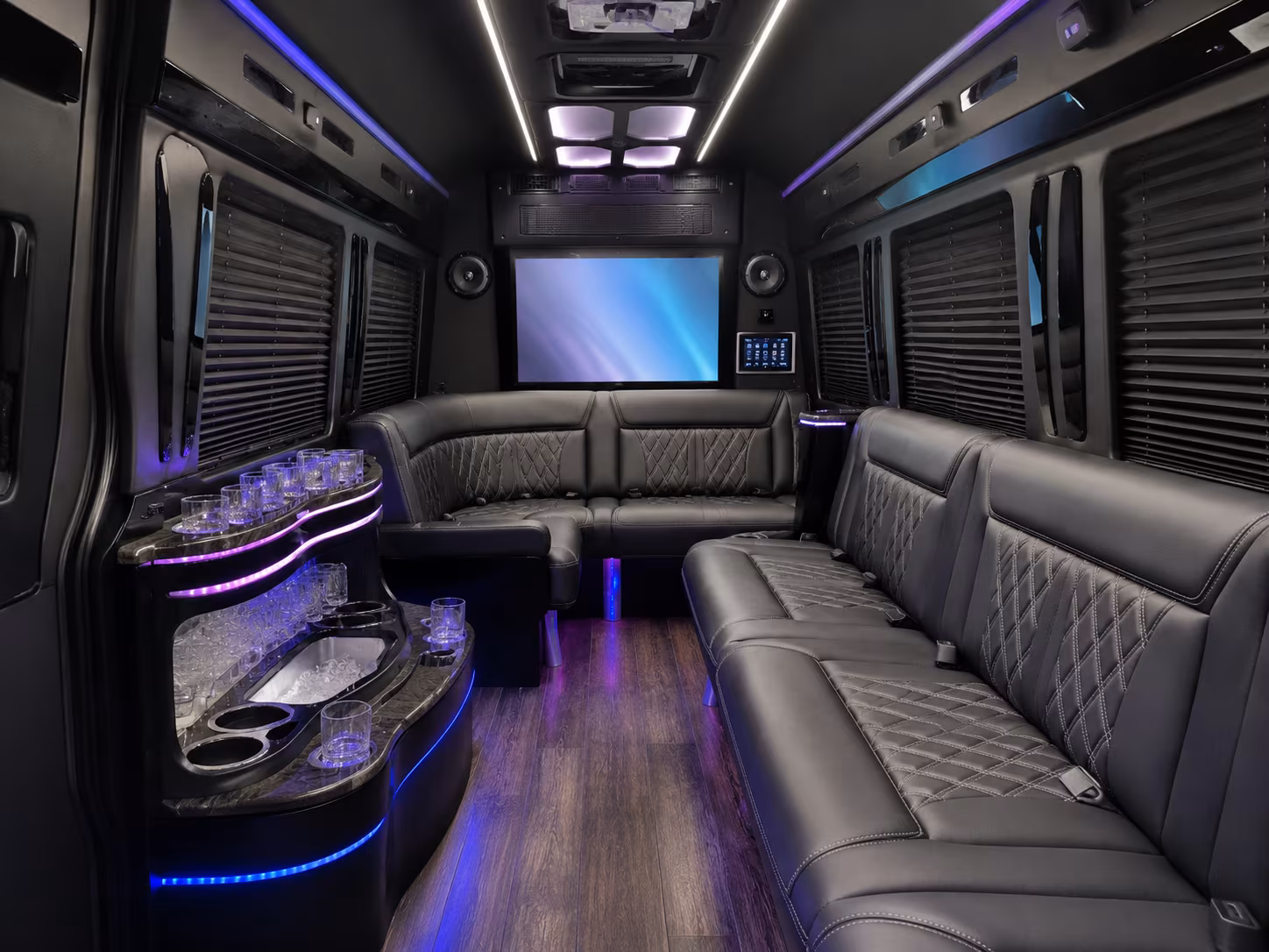 albany wedding transportation onboard seating